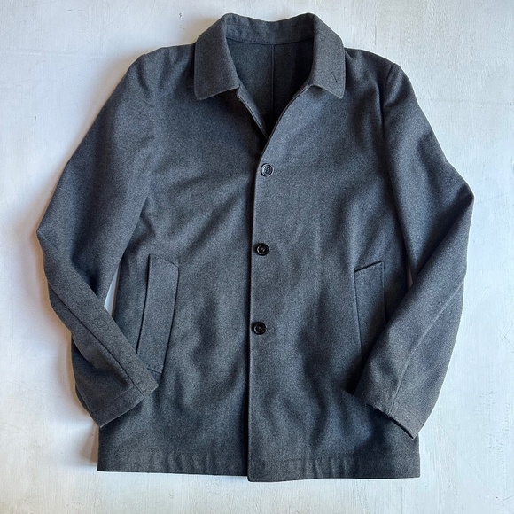Club Monaco Gray Wool Short Coat